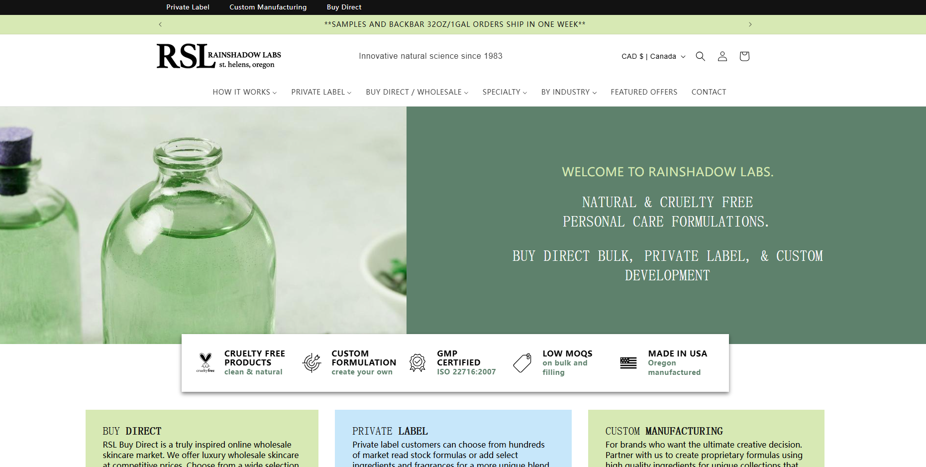 Private Label Clean Beauty Manufacturers